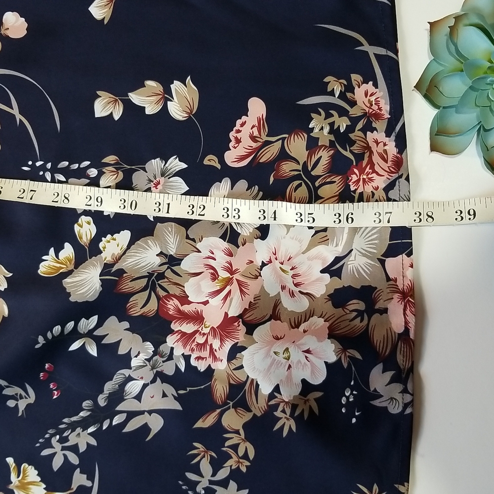 SHEIN Floral Short Sleeve Dress Size 2XL - Picture 8 of 12